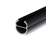 profil LED OVAL20 BC 4050 czarny mal. RAL9005 /op