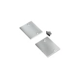 zaślepka PIXEL33-01 metal srebrny [2szt]