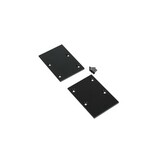 zaślepka PIXEL33-02 metal czarny [2szt]