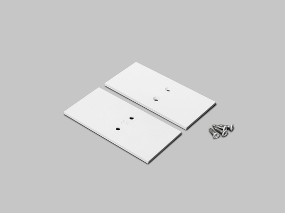 zaślepka VARIO30-19-E9 metal biały [2szt]