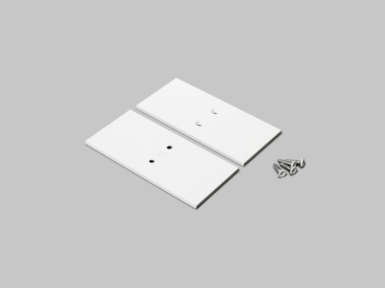 zaślepka VARIO30-32 metal biały [2szt]