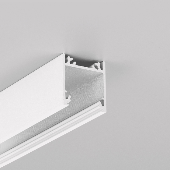 profil LED LINEA20 EE7F/TY 1000 biały mal. RAL9003 /op