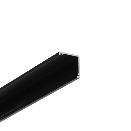 profil LED CABI12 DUO D1E 2000 czarny anod. /op