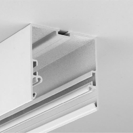 profil LED PHIL.v2 C10/Q9 2000 biały mal. RAL9003 /op