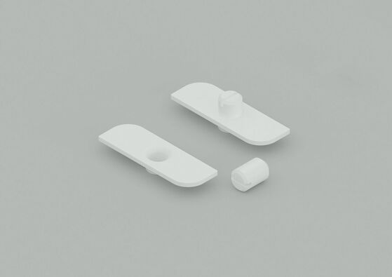 docisk LED LINEA20-1 biały [20szt]
