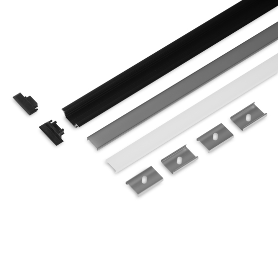 SET STANDARD GROOVE10.v2 2000 czarny anod. + C klik