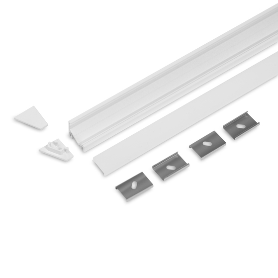 SET STANDARD CORNER12.v2 2000 biały mal. RAL9003 + F klik