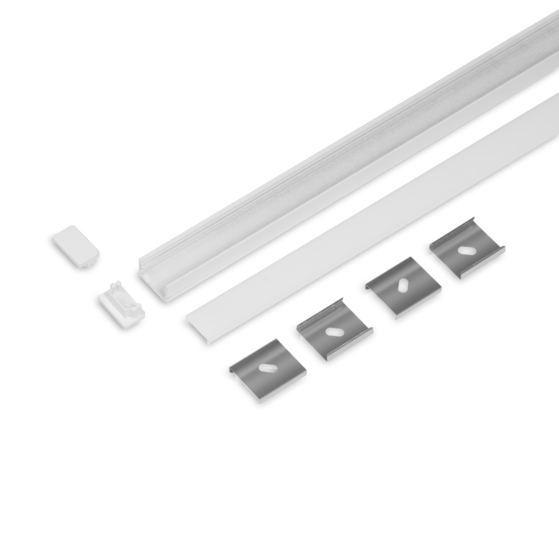 SET STANDARD UNI14 2000 biały mal. RAL9003 + C3 klik