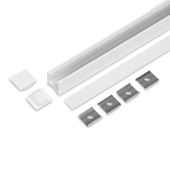 SET STANDARD LINEA20 2000 biały mal. RAL9003 + F klik