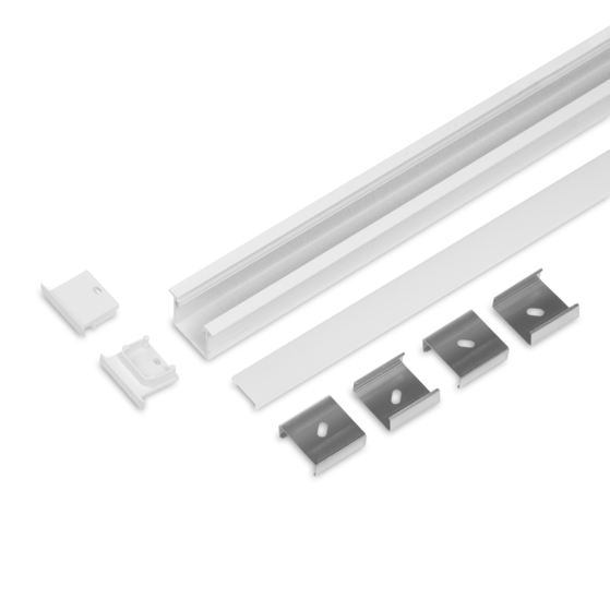 SET STANDARD LINEA-IN20 2000 biały mal. RAL9003 + F klik