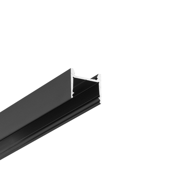 profil LED HOOD14 F/U1 3000 czarny anod. /op