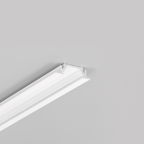 profil LED GROOVE10 BC/UX 3000 biały mal. RAL9003 /op