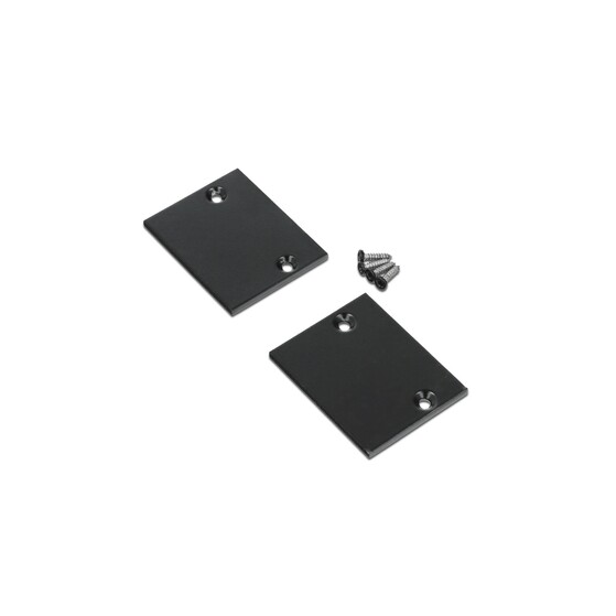 zaślepka PIXEL33-01 metal czarny [2szt]