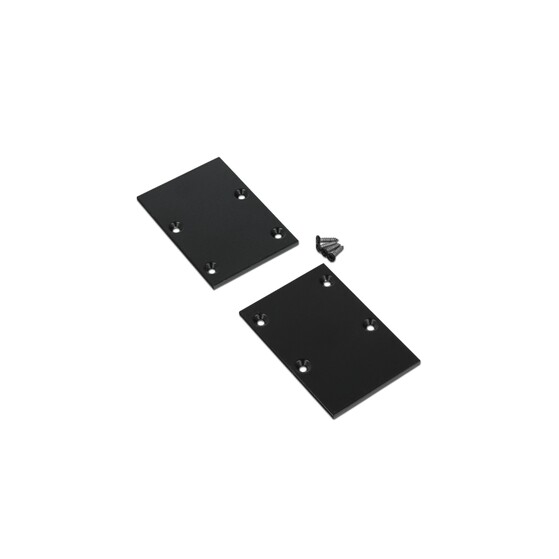 zaślepka PIXEL33-02 metal czarny [2szt]