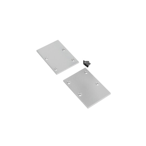 zaślepka PIXEL33-02 metal srebrny [2szt]
