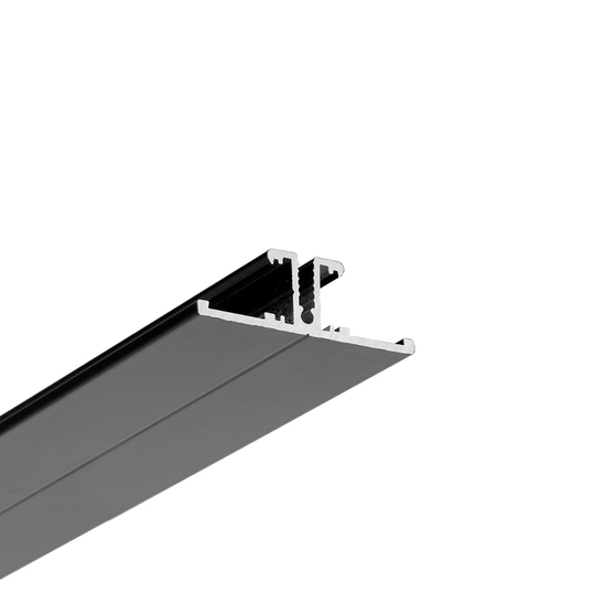 profil LED BACK10 A/UX 4050 czarny mal. RAL9005 /op