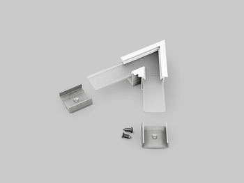 łącznik LINEA-IN20 60st biały mal. /op