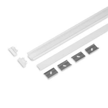 SET STANDARD GROOVE10.v2 2000 biały mal. RAL9003 + C klik