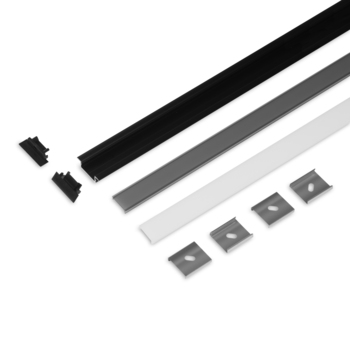 SET STANDARD GROOVE14.v2 2000 czarny anod. + C3 klik