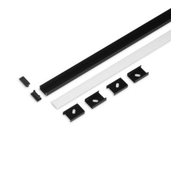 SET STANDARD BEGTON12 2000 czarny anod. + J wsuwany