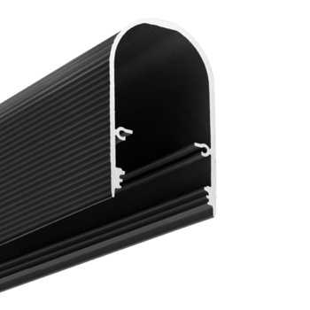 profil LED NAMI23 CD-9 4050 czarny anod. /op
